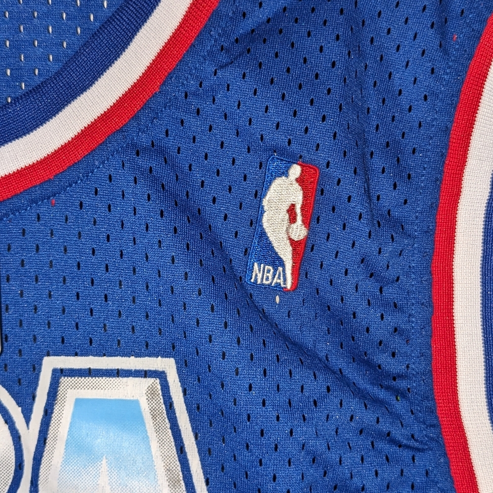 Western Conference Magic Johnson Mitchell & Ness Blue 1992 ASG Authentic Jersey - Picture 2 of 16